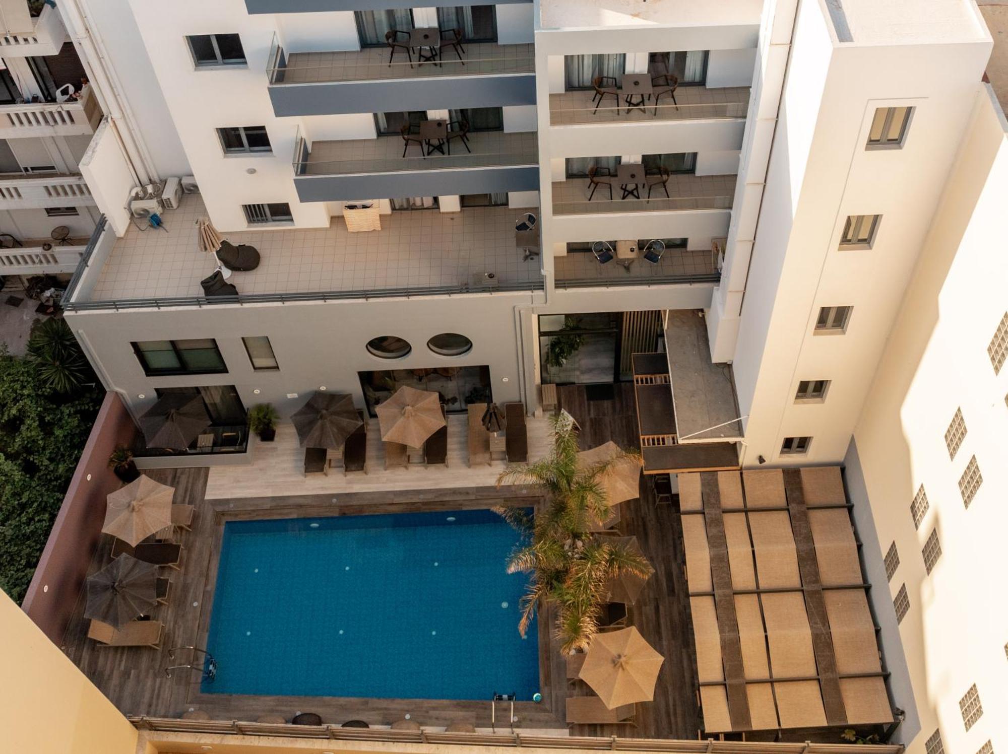 Medusa Apartments Rethymno Exterior foto